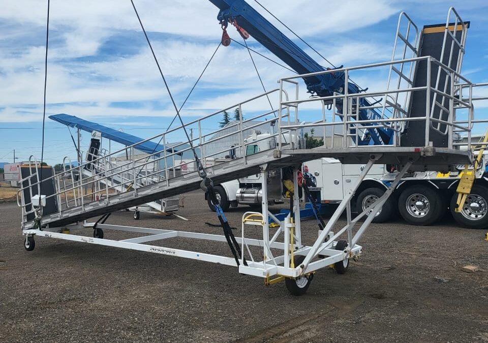 Aircraft Stairs and Passenger Boarding Ramps