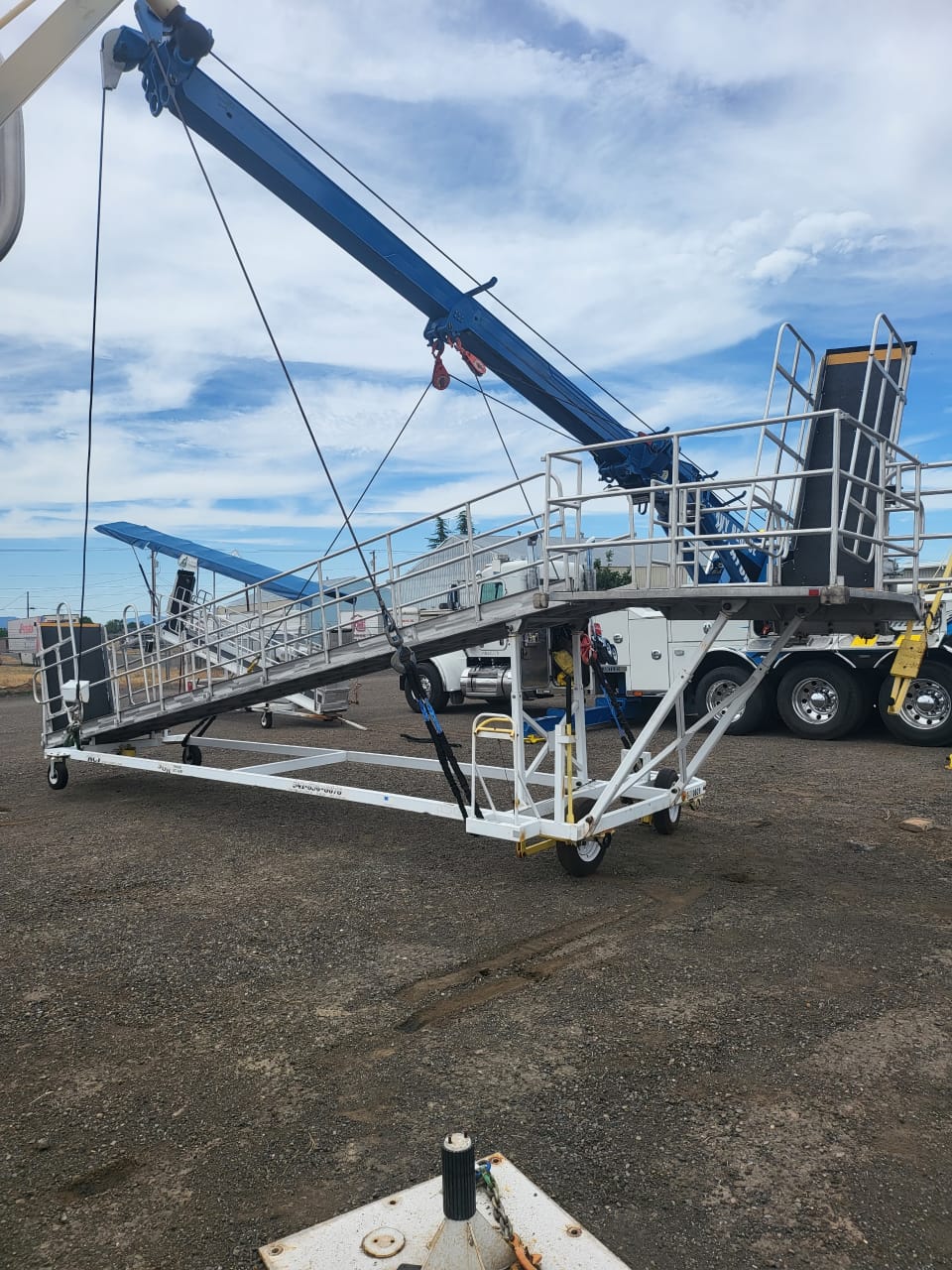 Aircraft Stairs and Passenger Boarding Ramps